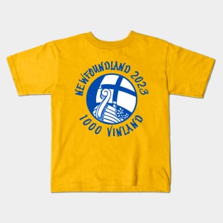 NEWFOUNDLAND LABRADOR GREENLAND ICELAND VIKING Saga T-SHIRT Kids T-Shirt